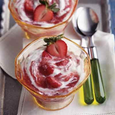 Strawberry Rhubarb Fool