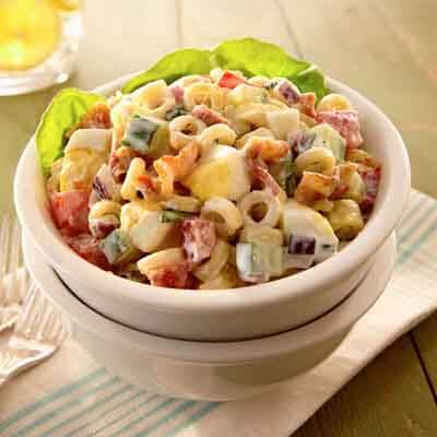 Bacon Ranch Macaroni Salad