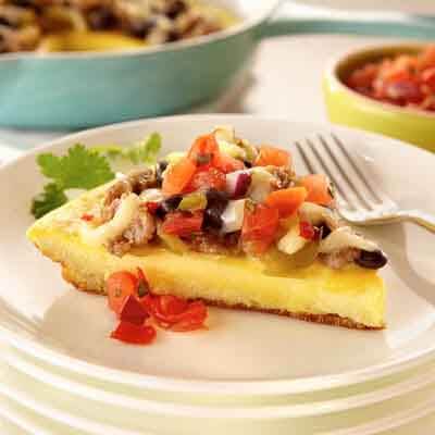 Southwest Sausage Frittata