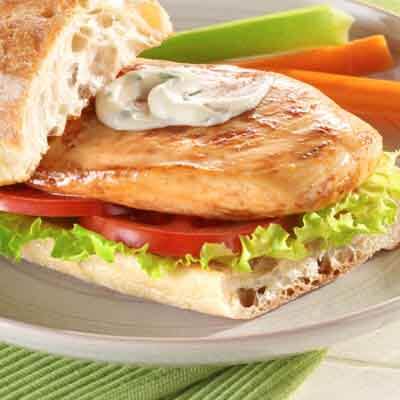 Savory Chicken Sandwich