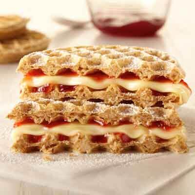 Strawberry Cheese Wafflewich