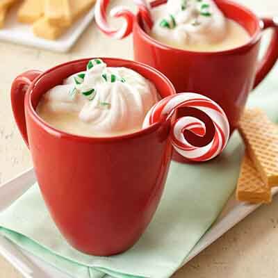 Peppermint White Hot Chocolate