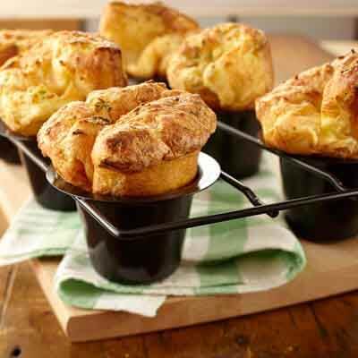 Spring Herb Popovers