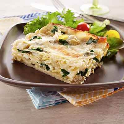 Spinach Artichoke Lasagna