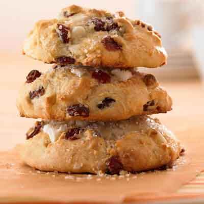 Cherry White Chocolate Scones