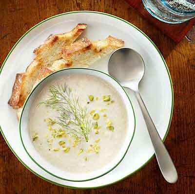 Roasted Cauliflower & Fennel Soup