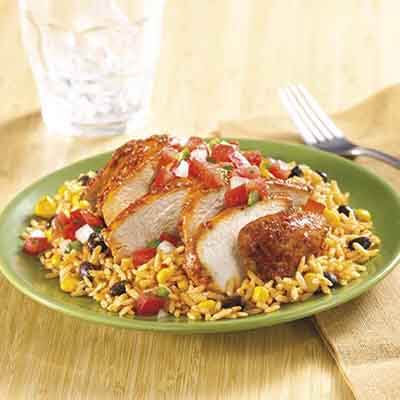 Southwest Confetti Chicken & Rice