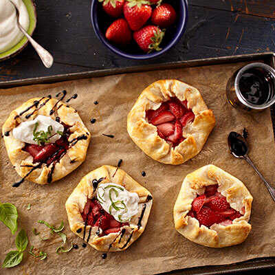 Strawberry Galettes