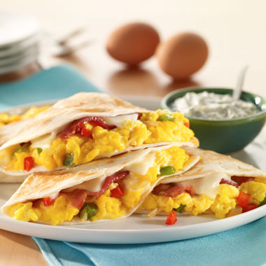 Breakfast Quesadillas