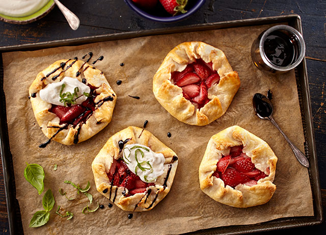 Strawberry Galettes