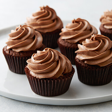 Small Batch Chocolate Buttercream Cupcakes