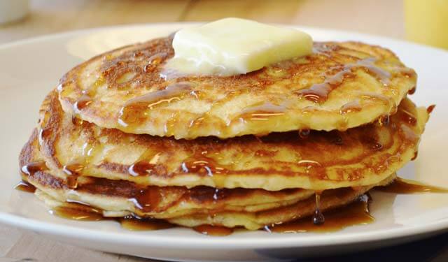 Tender Yogurt Pancakes