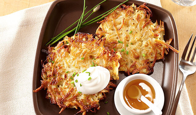 Potato-Apple Latkes