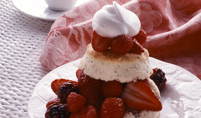 Mixed Berry Shortcake