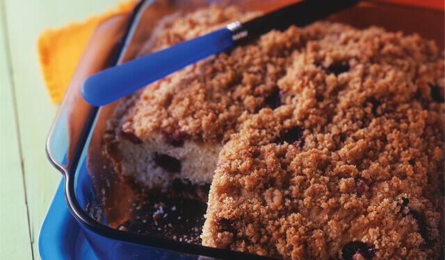 Streusel Blueberry Coffee Cake