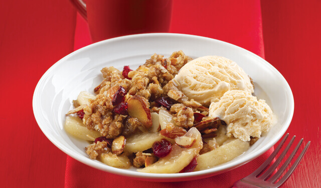 Apple Cranberry Crisp