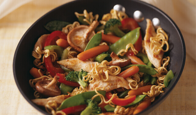 Asian Noodle Chicken Stir-Fry  