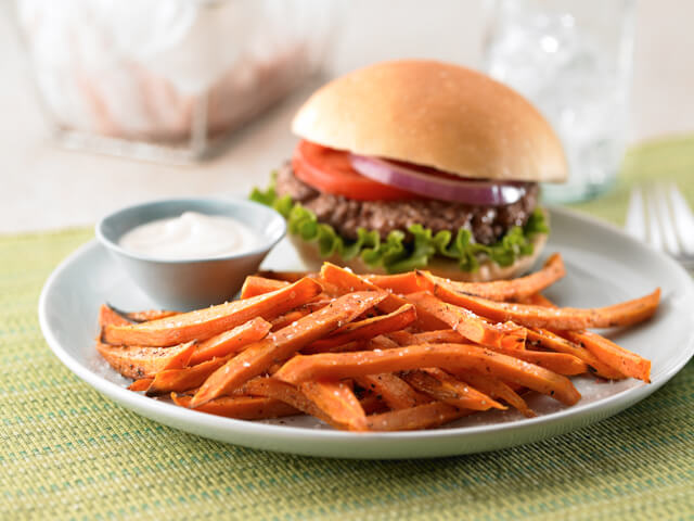 Garlic & Herb Sweet Potato Fries