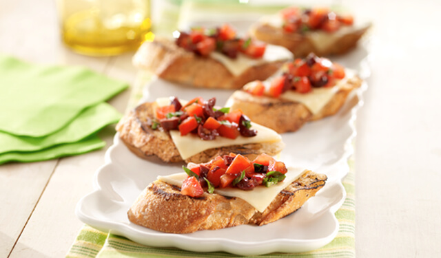 Grilled Bruschetta
