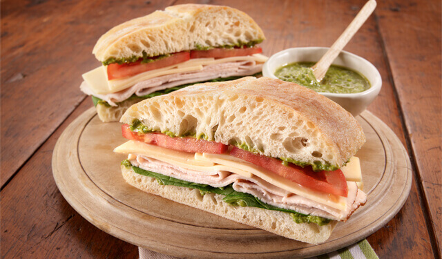 Turkey Pesto Ciabatta