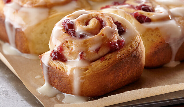 Cranberry Swirl Sweet Rolls