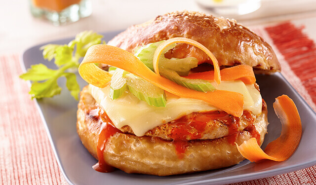 Buffalo Chicken Burger