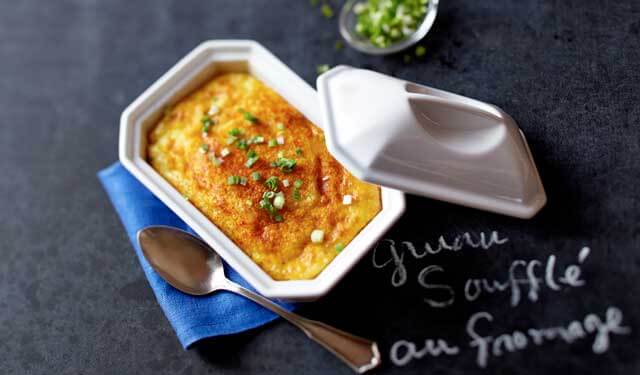 Cheese Grits Soufflé