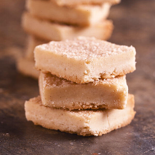 Cinnamon Shortbread Bars