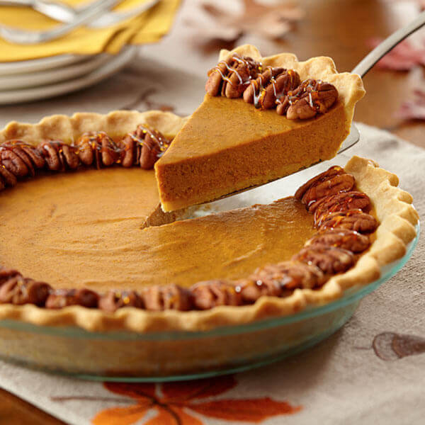 Maple Pecan Pumpkin Pie