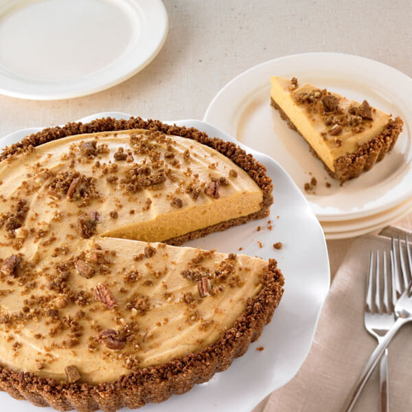 Gingersnap Pumpkin Cream Tart