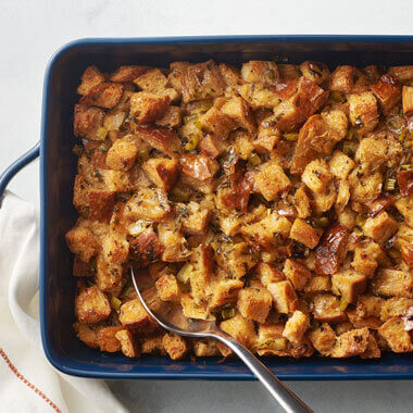 Fresh Herb Browned Butter Stuffing