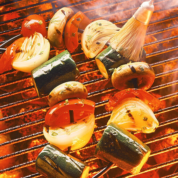 Grilled Vegetable Kabobs