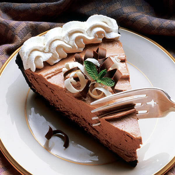 Chocolate Mint Silk Pie