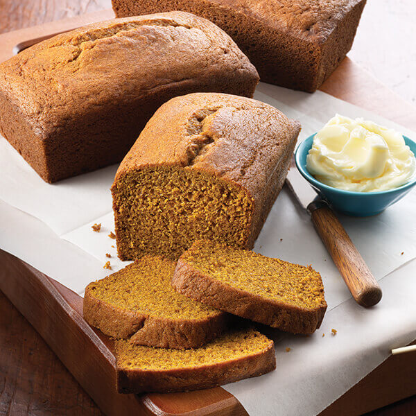 Golden Pumpkin Bread