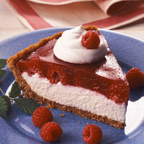 Fresh Raspberry Cream Cheese Pie