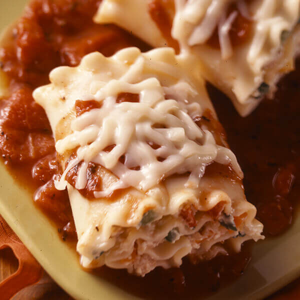 Chicken Lasagna Rolls