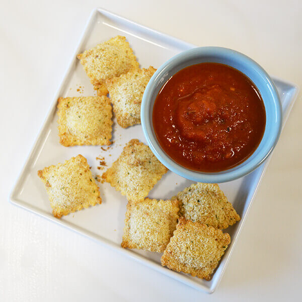 Crispy Baked Ravioli