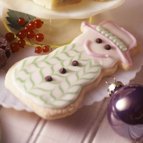 Eggnog Snowman Cookies