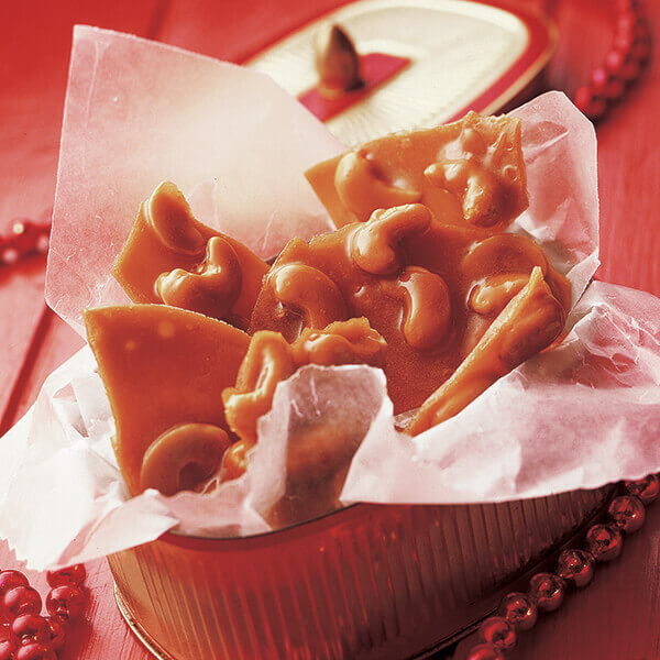 Maple Cashew Brittle