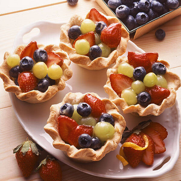 Glazed Fruit Cups