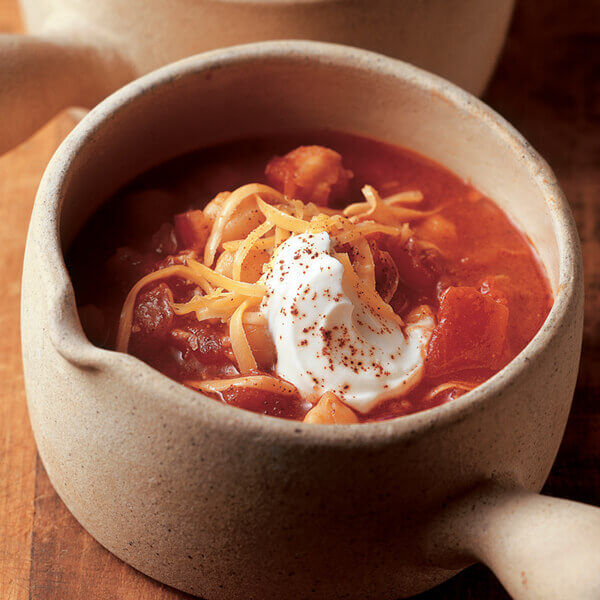 Sweet 'n Spicy Garbanzo Bean Chili