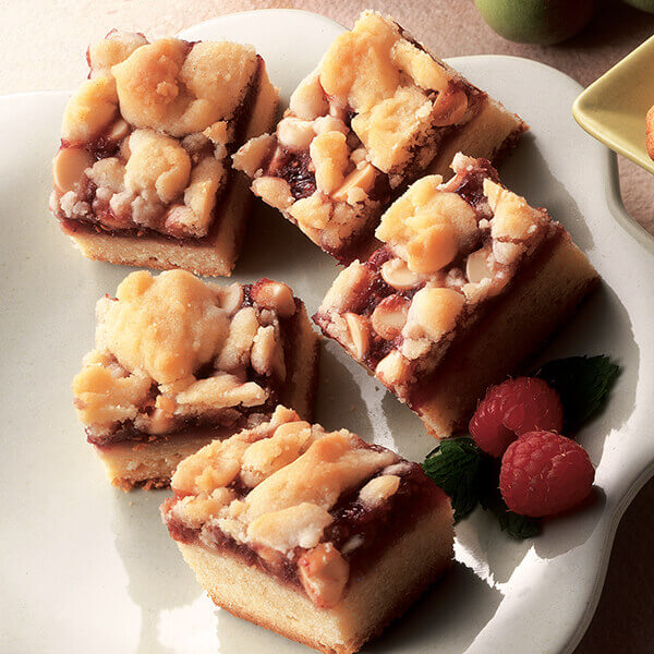 Raspberry White Chocolate Bars