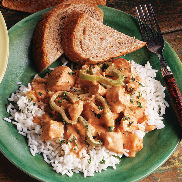 Slow Cooker Chicken Paprikash