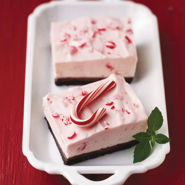 Candy Cane Dessert Squares