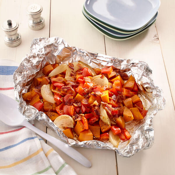 Grilled Sweet Potato Salad