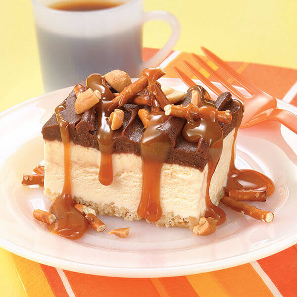 Caramel-Topped Ice Cream Dessert