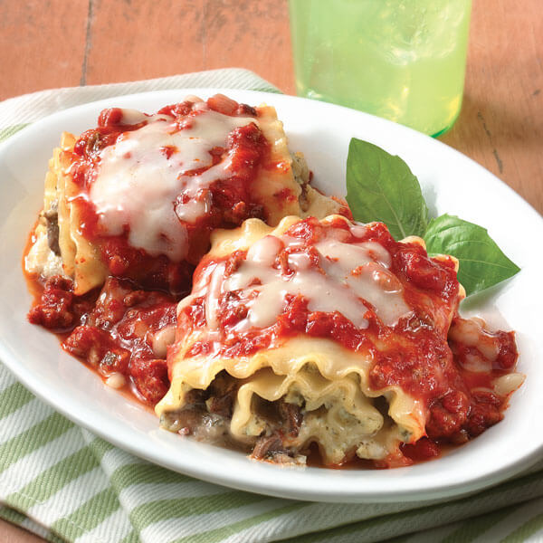 Pesto Lasagna Roll-Ups