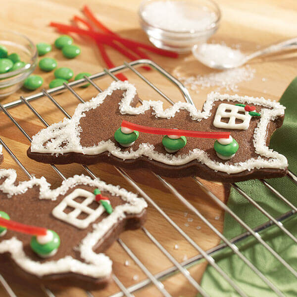 Chocolate Mint Cut-Out Cookies