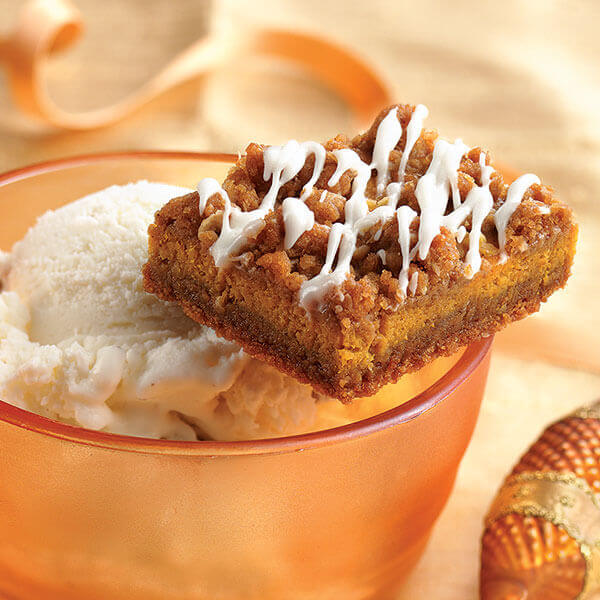 Gingerbread Pumpkin Bars