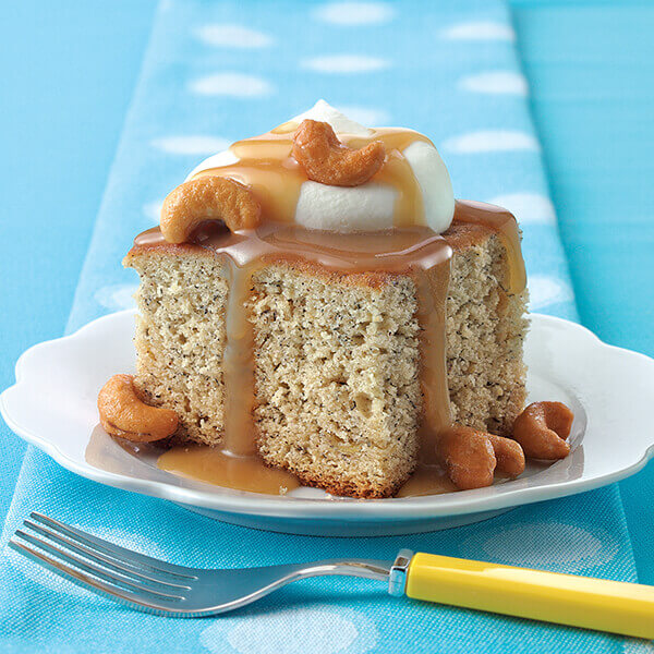 Butter Rum Banana Cake